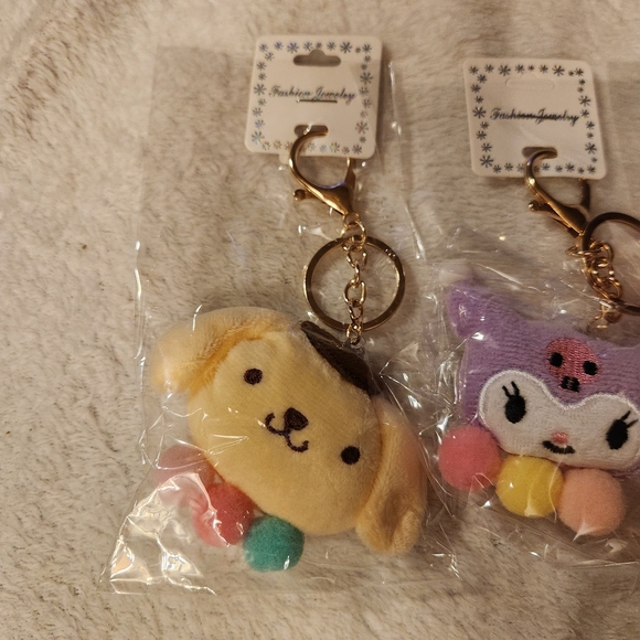 Cute Plush Keychain Set - Picture 2 of 4